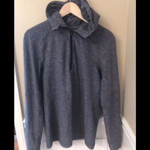 Lululemon Zippered Jacket Grey Size Medium Unisex